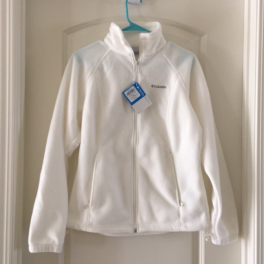 White Columbia Fleece Jacket